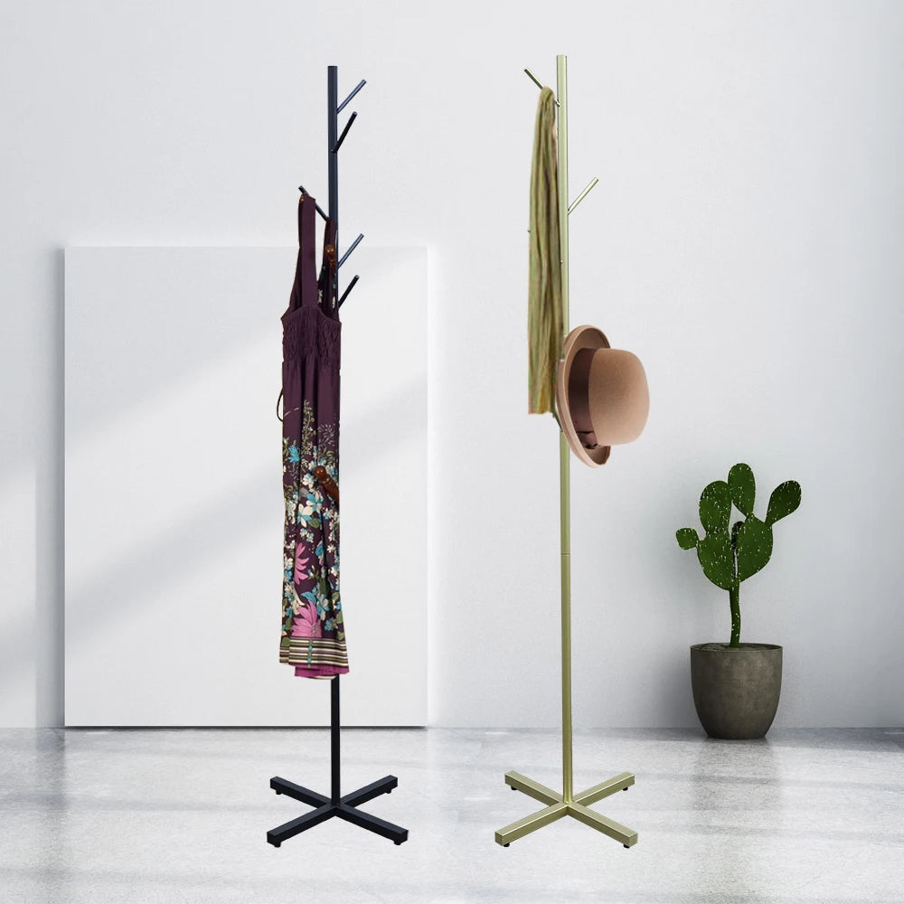 portemanteau moderne sur pied avec 7 crochets pour lentrée - vue 5 sur 8