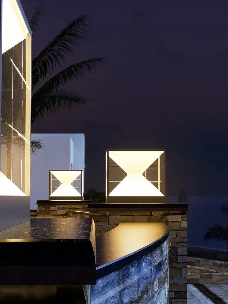lampes solaires à led pour décoration extérieure de jardin - vue 4 sur 7