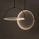 Nordic style simplistic LED pendant ceiling light for indoors