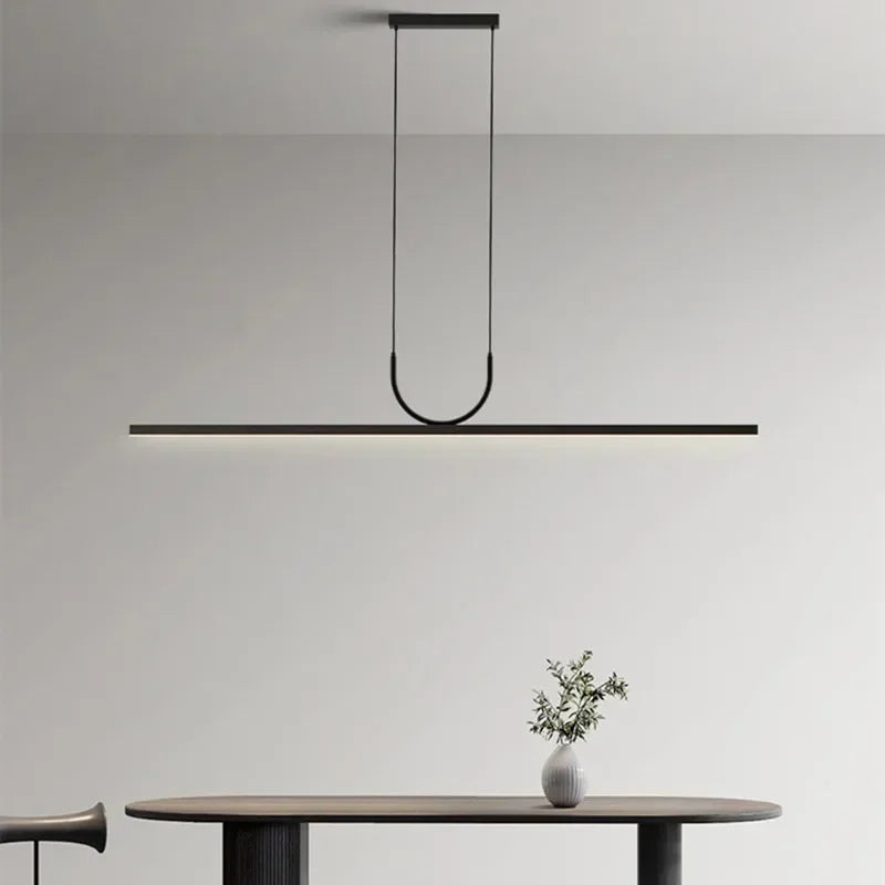 lustres led modernes simples pour table luminaires suspendus