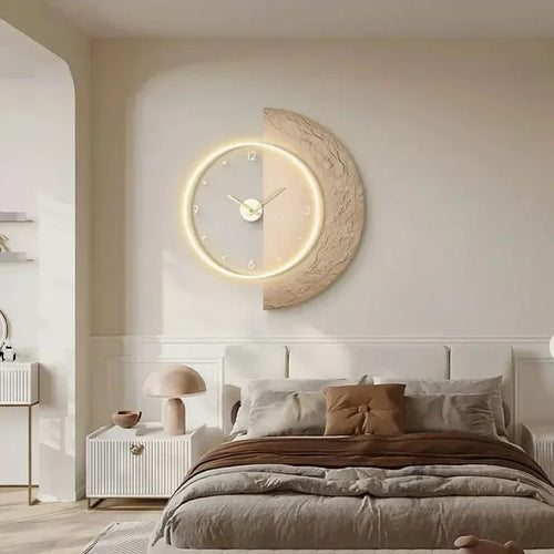 horloge murale à led design moderne pour décoration intérieure - vue 5 sur 10