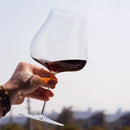 Verre a vin bourgogne cristal leger degustation elegante