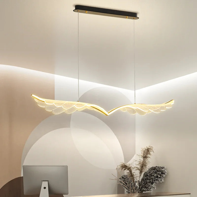 lustre moderne en acrylique pour restaurant et bar 2024 - vue 6 sur 7
