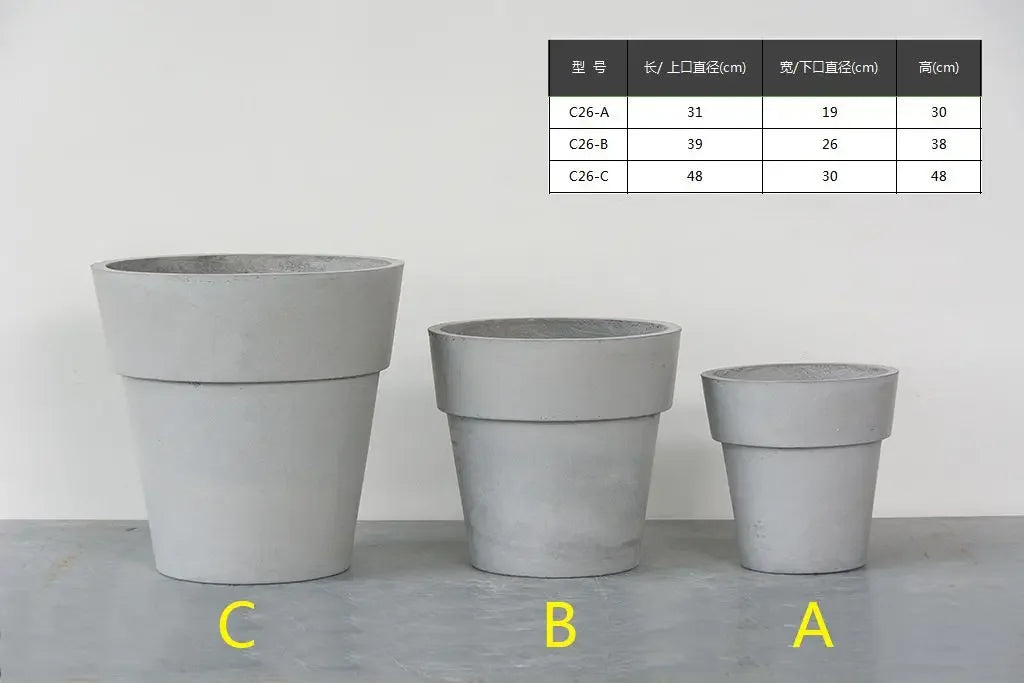 moule créatif pour pots de fleurs en argile et silicone - vue 4 sur 3