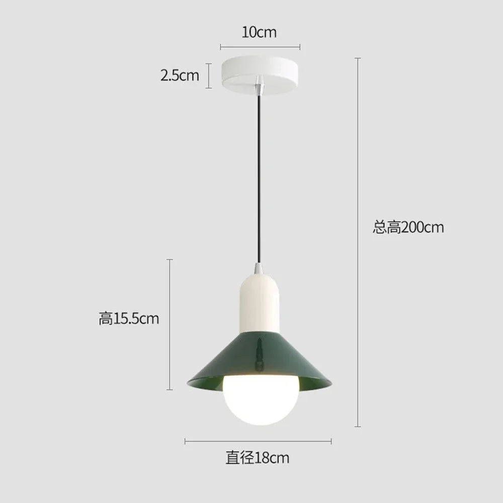 Minimalist pendant light for modern interior décor - vue 8 sur 10