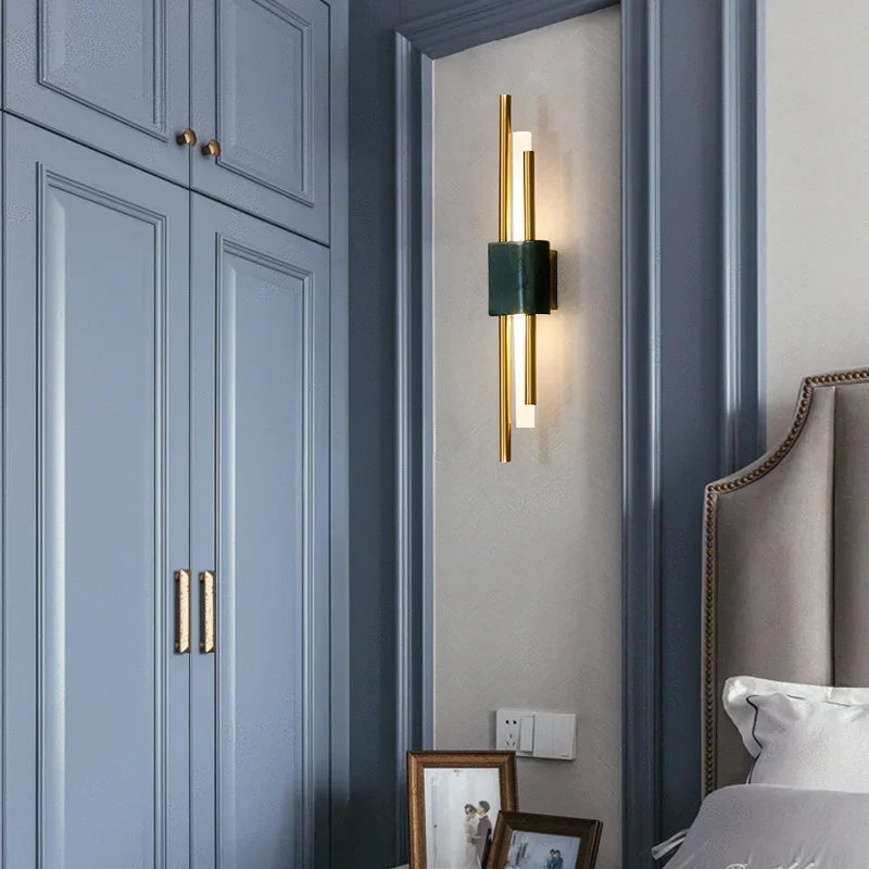 Applique murale Led en marbre moderne - vue 5 sur 10