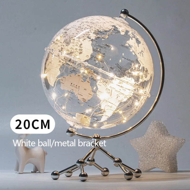 guirlande lumineuse globe étoilé à piles pour décoration - vue 8 sur 11