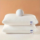 Knitted pillow neck protection, sleep pillow core, moisture absorbing and breathable household pillows, bedding bedroom pillows