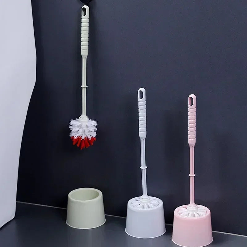 brosse de toilette luxe avec long manche pour nettoyage efficace