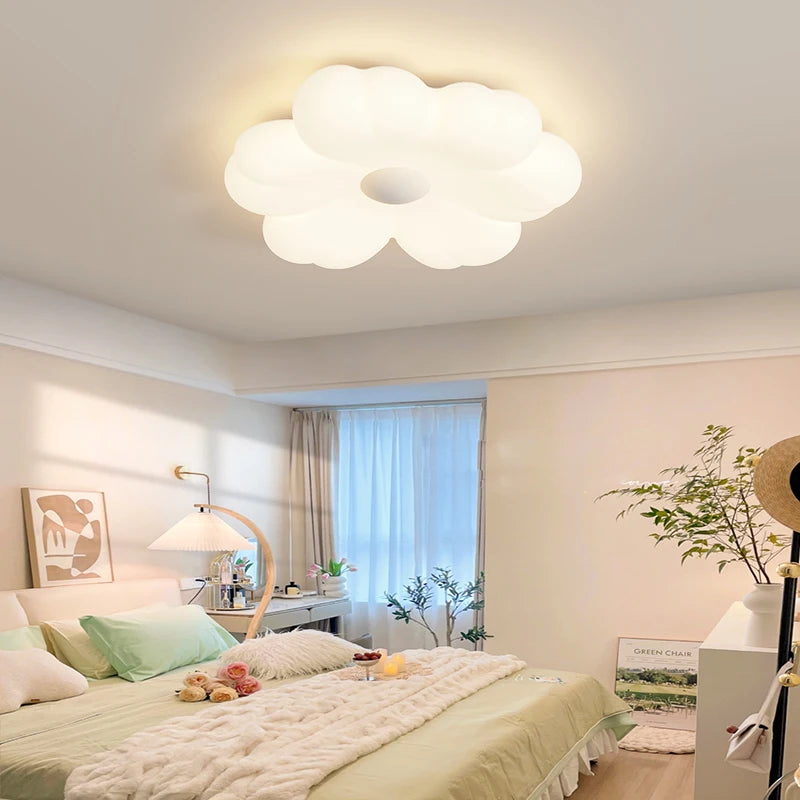 lustre romantique pour mariage avec lampe salon en cloche - vue 5 sur 11