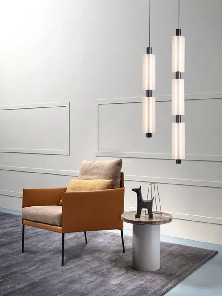 suspension en acrylique haut de gamme pour éclairage intérieur moderne - vue 5 sur 12