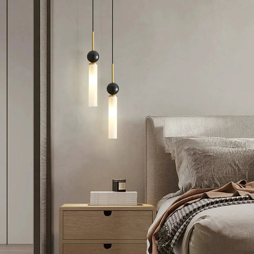 suspension en marbre naturel avec cordon réglable nouvelle collection