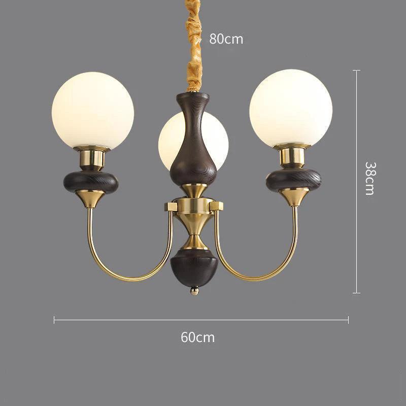 lustre rétro français led suspension luminaires de plafond - vue 5 sur 11