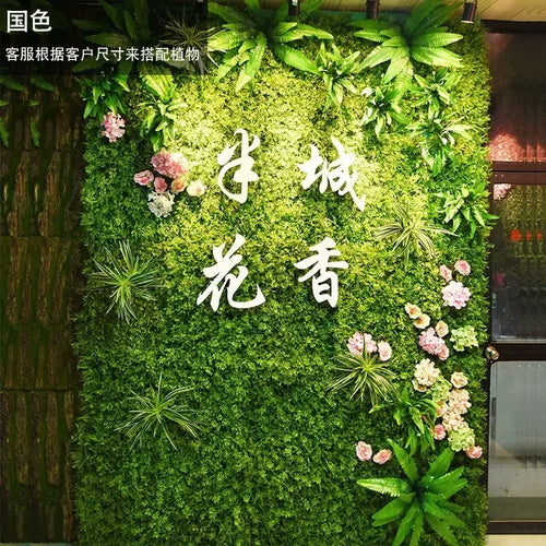 décoration murale végétale florale pour un intérieur naturel
