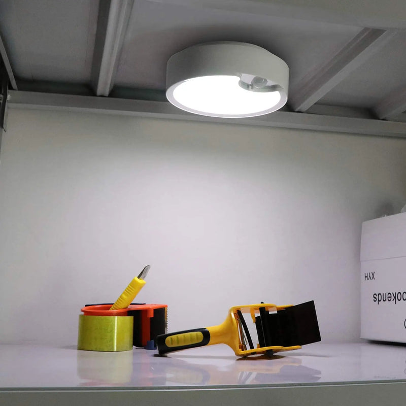 Motion Sensor Ceiling Light Battery Operated,80 LED Ultra Bright Motion Activated Indoor Light for Home Daylight