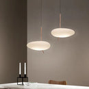 lampe led nordique suspendue avec interrupteur tactile et galets de verre