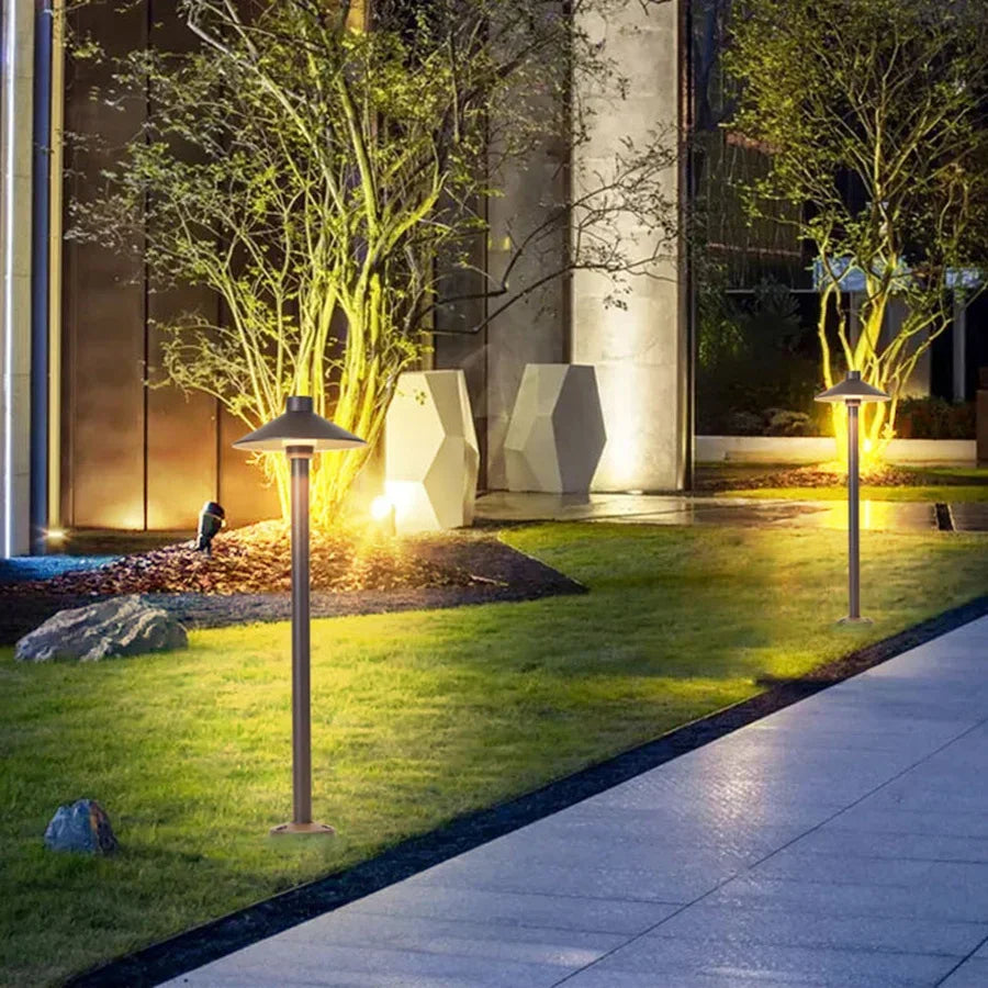 lumière extérieure LED étanche pour jardin et pelouse - vue 6 sur 10