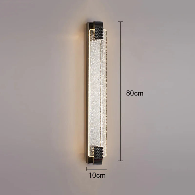 applique luxe moderne or noir 110-220v décoration éclairage intérieur - vue 14 sur 16