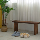 Wood Change Shoe Stool – Outdoor Courtyard Long Bench, Kitchen Dining Stool, Hallway Furniture for Home, Entryway Shoe Bench