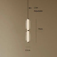 lustre américain de luxe en led pour restaurant moderne