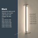 Modern waterproof LED outdoor wall light for garden