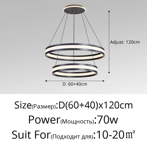 lustre minimaliste moderne italien pour une ambiance luxueuse - vue 12 sur 15