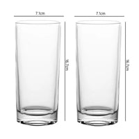Verres cocktail design épurés résistants chaleur différentes contenances