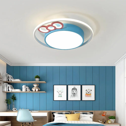 plafonnier led rond pour enfants protection des yeux éclairage doux - vue 7 sur 15