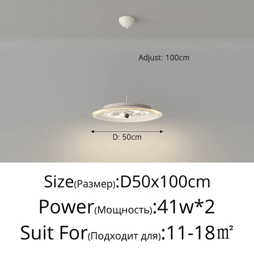 lustre nordique trois têtes éclairage intérieur protection des yeux - vue 11 sur 11