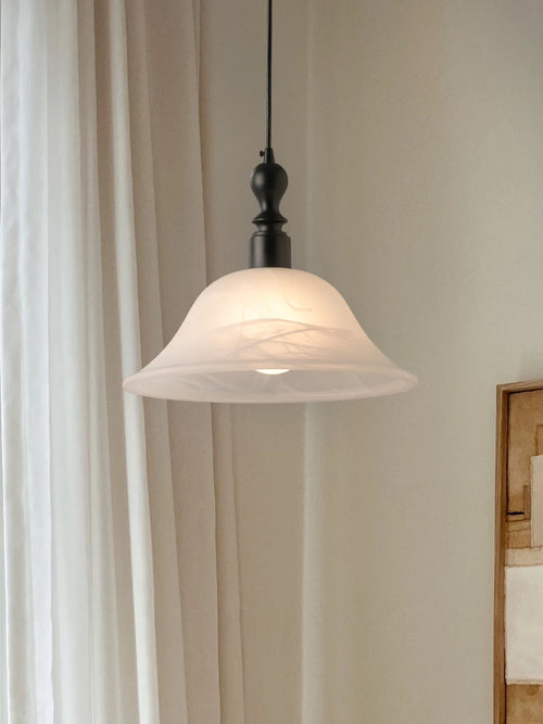 suspension en bois massif style rétro japonais pour décor intérieur - vue 4 sur 8