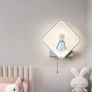 Nordic minimalist modern astronaut wall light