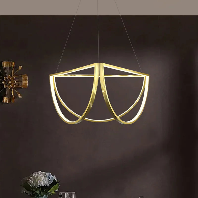 lustre minimaliste à intensité variable pour intérieur tendance - vue 5 sur 9