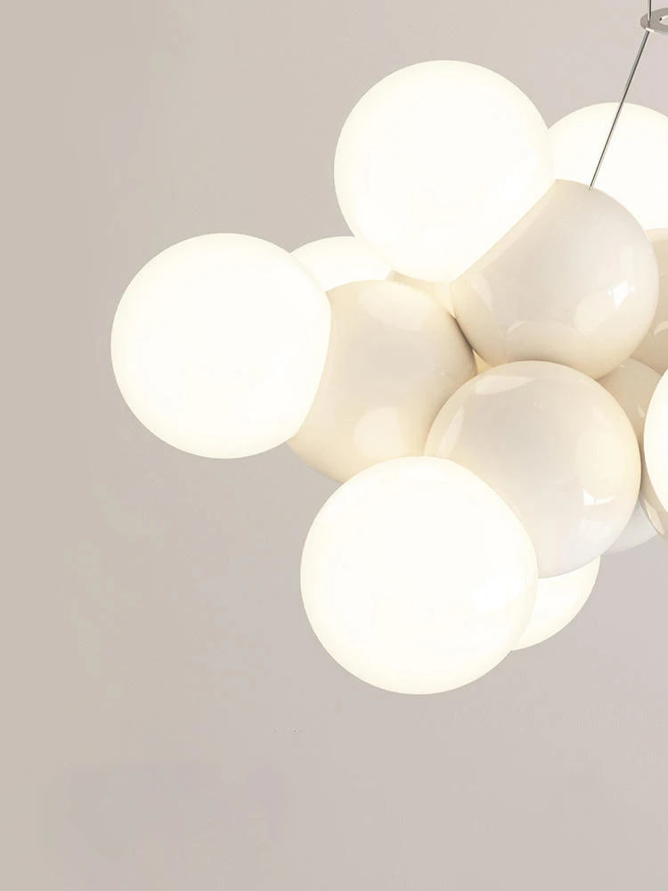 lustre moderne à led en fer pour décoration intérieure - vue 7 sur 12