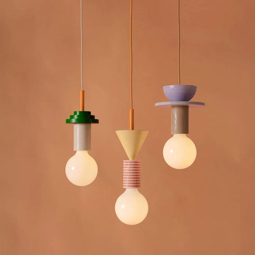 Bois moderne suspension LED lumières cuisine nordique décor à la maison lampe suspendue Restaurant plafond Lustre Lustre chambre luminaire - vue 6 sur 17