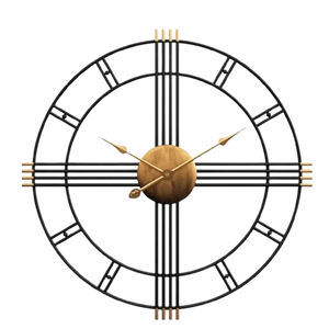 modern wall clock Nordic creative silent decoration