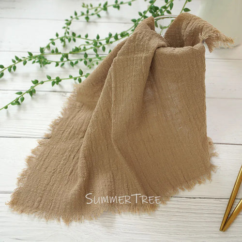 Serviette de table lot 12 gaze coton vintage