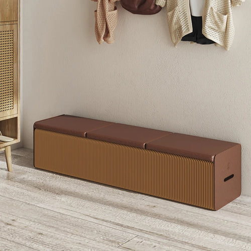 Folding Kraft Paper Stool, Creative Folding Stool, Telescopic Paper Bench, Shop Sofa Stool, Home Leisure Chair, Modern Furniture - vue 4 sur 14