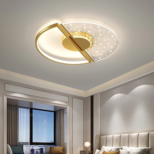lustre led en plumes acryliques pour éclairage intérieur