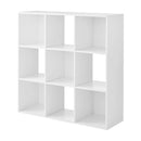 6/9/12/16-Cube Storage Organizer  Bookshelf, Bookcase Locker Living Room Furniture Home, Open Storage, Easy Assembly