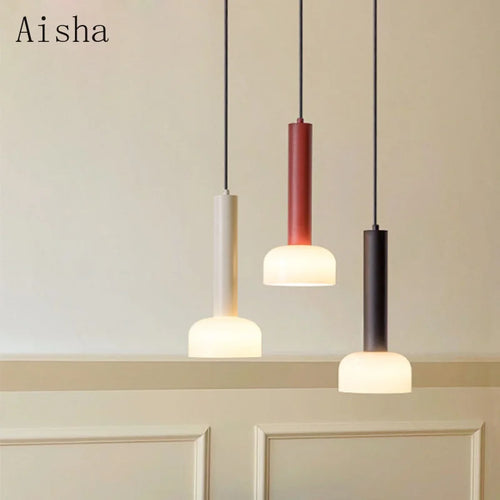 Italian minimalist pendant light nordic decorative for cafés and bars - vue 2 sur 10