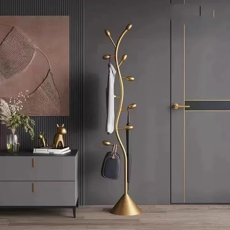 etagère moderne pour vêtements au style industriel élégant - vue 7 sur 10