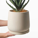 Large Size Planter Pot Mold Concrete  Planter Pot Silicone Molds DIY Clay Plaster Mold Creative Flower Pot Silicon Molds