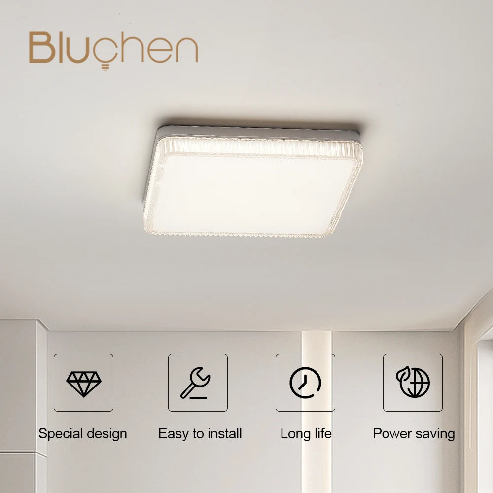 plafonnier led moderne à montage en surface pour éclairage intérieur - vue 3 sur 14
