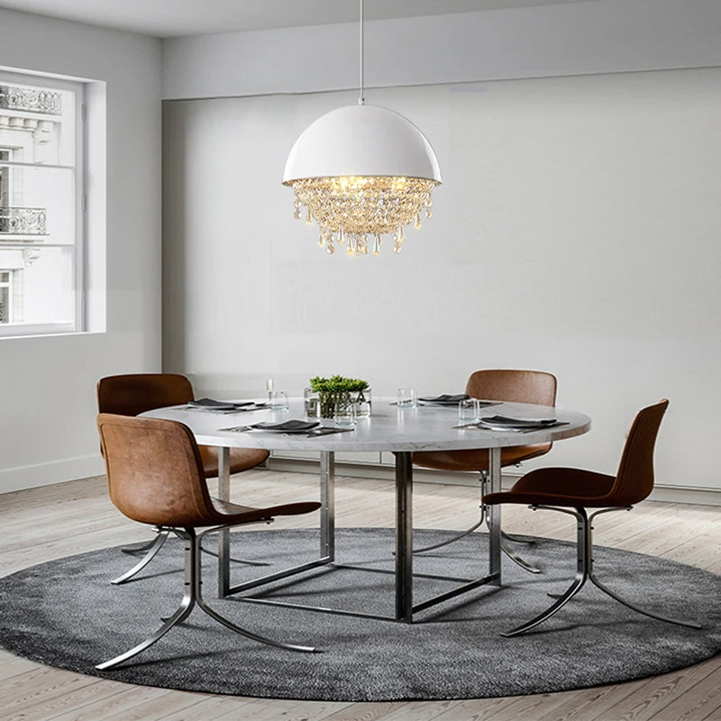 offre spéciale lustre design hémisphère suspension décorative - vue 7 sur 18