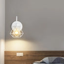 applique murale vintage loft américain cage industrielle