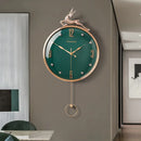 Nordic Auspicious Deer Wall Clock, Brief Design, Living Room Decoration, Kitchen Mute Clocks, Art Wall Watch, Home Decor, New, 1