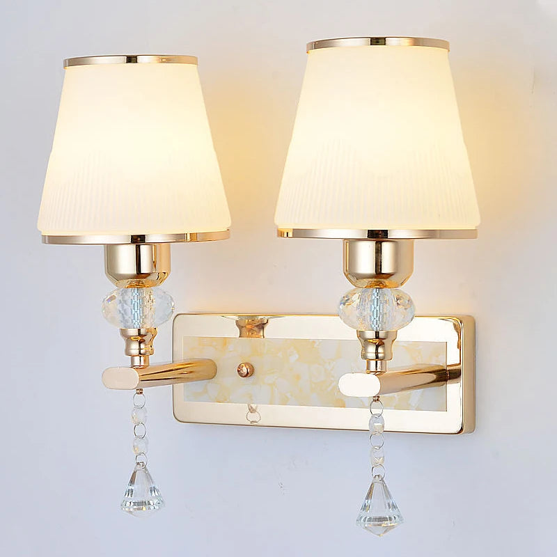applique murale en cristal minimaliste moderne pour intérieur luxe - vue 3 sur 12