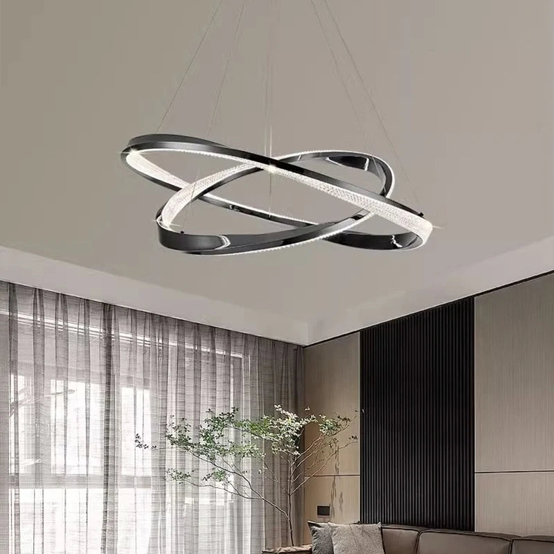 lustre nordique suspension éclairage intérieur - vue 5 sur 9