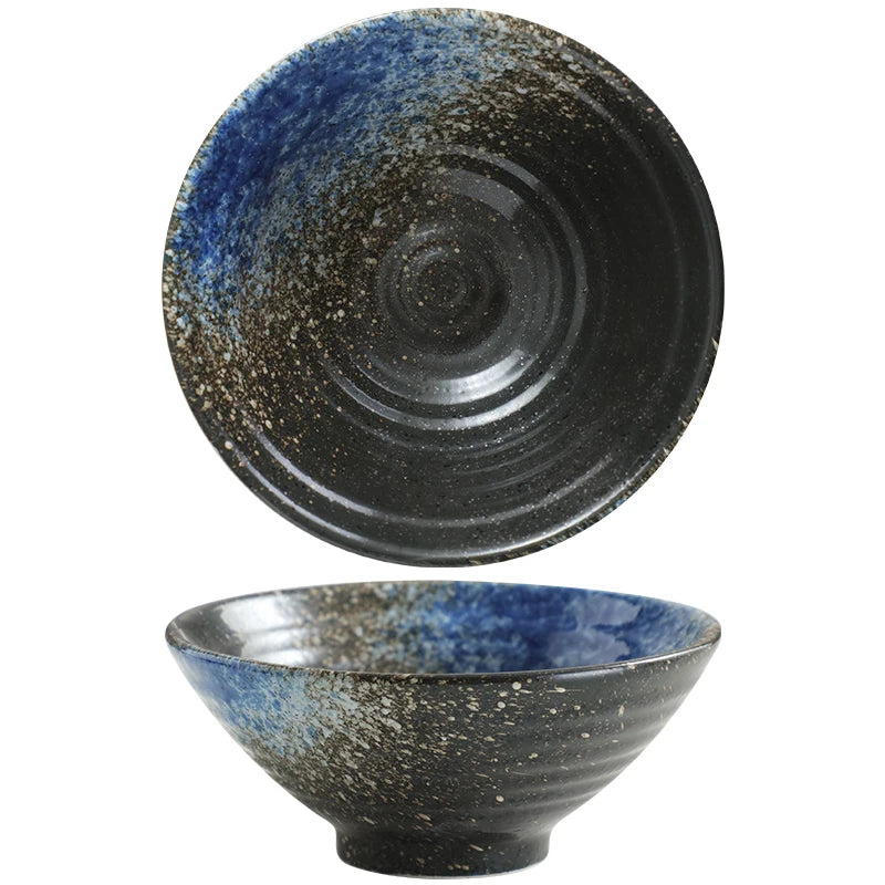 bol céramique forme corne style japonais 5 pouces - vue 6 sur 7