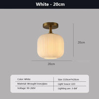 plafonnier led moderne en verre luxe pour décoration simple